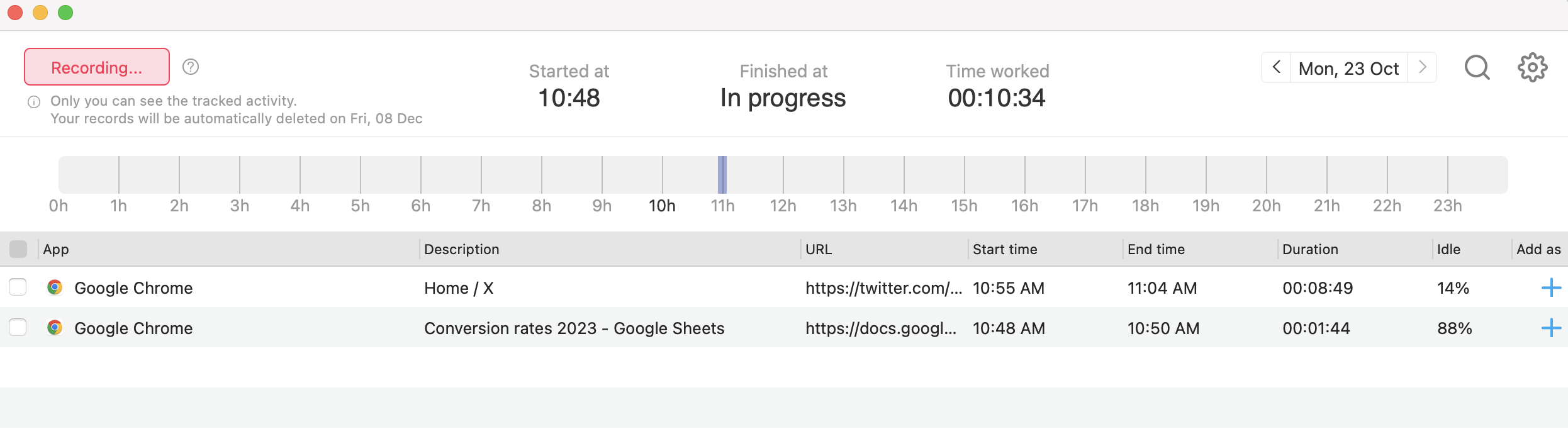 Can Clockify detect idle time • Clockk